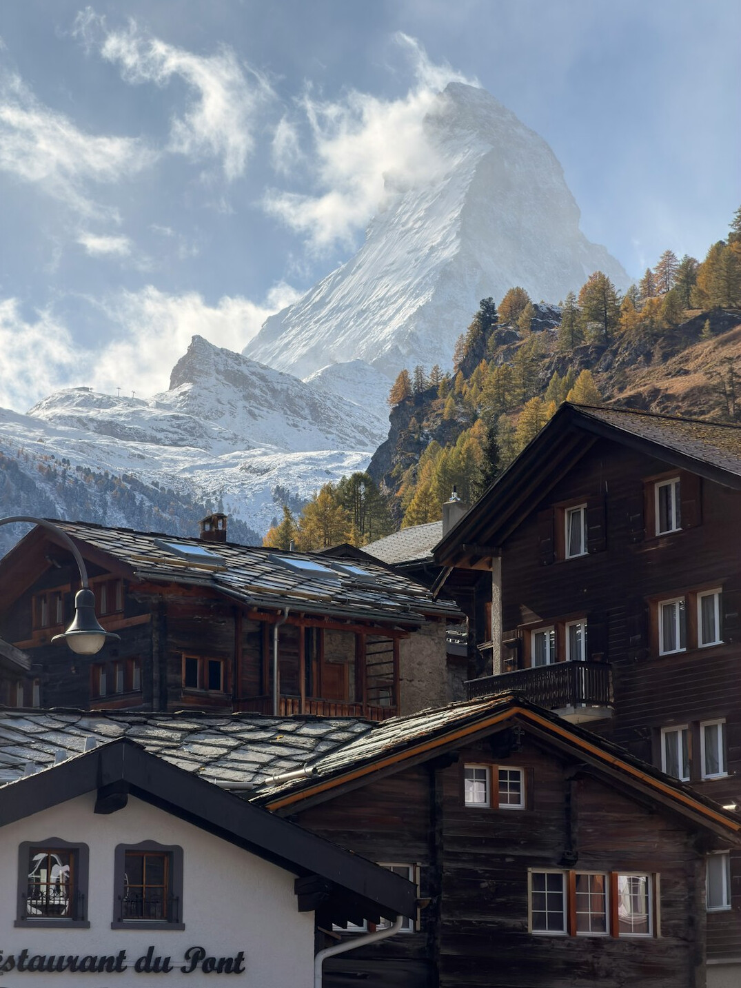 traditional swiss chalet